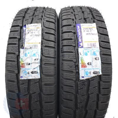 Opony 205/65 R16C 2x MICHELIN 107/105T Agilis Alpin Zimowe 2020 Jak Nowe Nieużywane