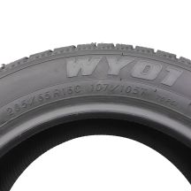 6. Opony 205/65 R16C 4x YOKOHAMA 107/105T WY01 Zimowe 2019 Jak Nowe 8-9,2mm