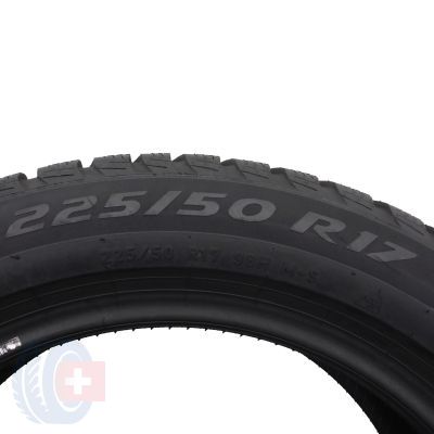 5. Opony 225/50 R17 2x PIRELLI 98H XL MO Sottozero 3 Winter Zimowe 2021 Jak Nowe 7mm