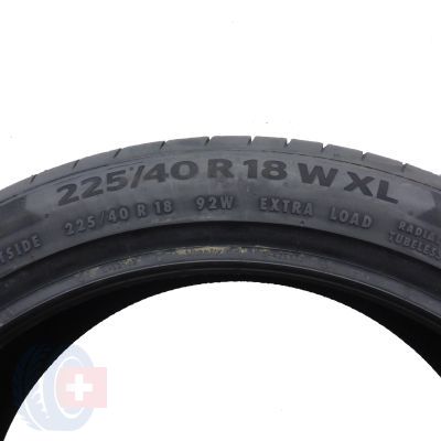 4. 2 x CONTINENTAL 225/40 R18 92W XL PremiumContact 6 Lato 2023, 2024 Jak Nowe Nieużywane