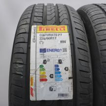 2. Opony 225/60 R17 2x PIRELLI 99V Cinturato P7 BMW Letnie 2022 
