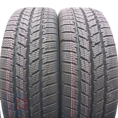 4. Opony 195/60 R16C 4x CONTINENTAL 99/97T VanContact Winter Zimowe 2024 Jak Nowe