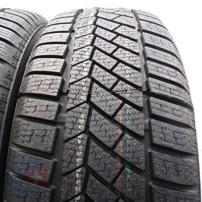 3. Opony 205/55 R17 2x CONTINENTAL 95H XL ContiWinterContact TS 830 P RSC Zimowe 2019 Jak Nowe