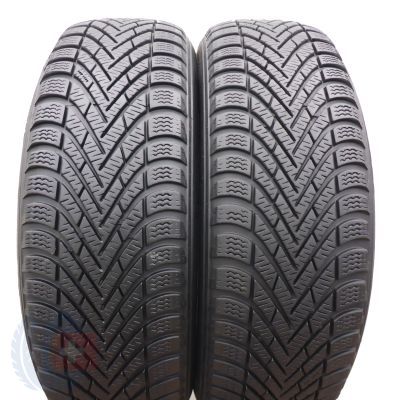 2 x PIRELLI 195/65 R15 91T Winter Cinturato Zima 2018 6,8mm