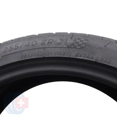 5. Opony 255/40 R21 2x MICHELIN 102Y XL Pilot Sport 4 BMW Letnie 2019  6-6,2mm