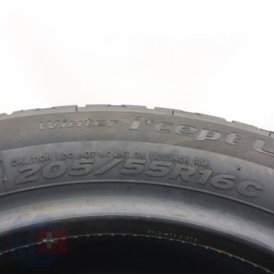 7. Opony 205/55 R16C 2x HANKOOK 98/96T Winter I Cept LV Zimowe 2023