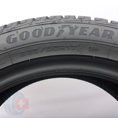4. Opony 225/50 R17 2x GOODYEAR 98H XL UltraGrip Performance + Zimowe 2021 Jak Nowe 9mm