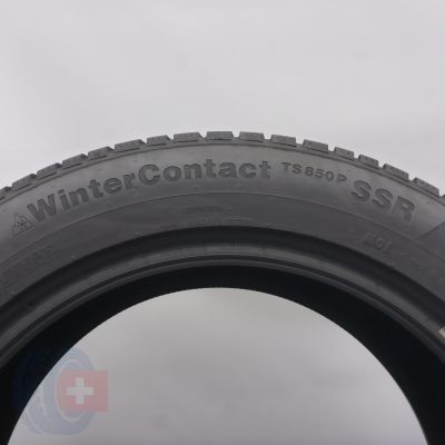 7. Opony 235/55 R19 2x CONTINENTAL 101H WinterContact TS850P MOE RunFlat SUV Zimowe 2021 7-7,2mm
