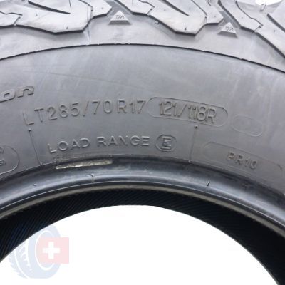 10. 4 x BFGOODRICH 285/70 R17 121/118R All-Terrain T/A KO2 BAJA Wielosezon 2017 7,5-8,5mm