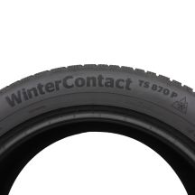 5. 1 x CONTINENTAL 255/50 R19 103T WinterContact TS870P Seal Zima 2023 8mm Jak Nowa