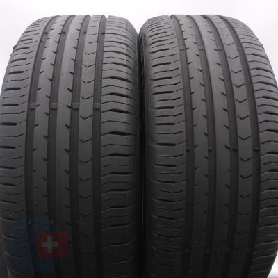 3. Opony 215/55 R17 4x CONTINENTAL 94W ContiPremiumContact 5 SEAL Letnie 2023 6,5-7mm