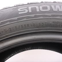 6. Opony 215/55 R18 4x NOKIAN 95T Snowproof 2 SUV Zimowe 2023 Jak Nowe 8-8,2mm