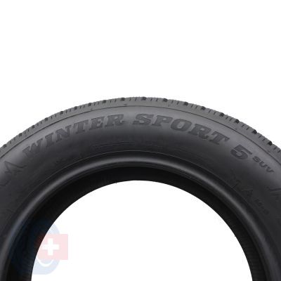 6. 2 x DUNLOP 225/65 R17 102H Winter Sport 5 SUV Zima 2022 6,8-7,2mm