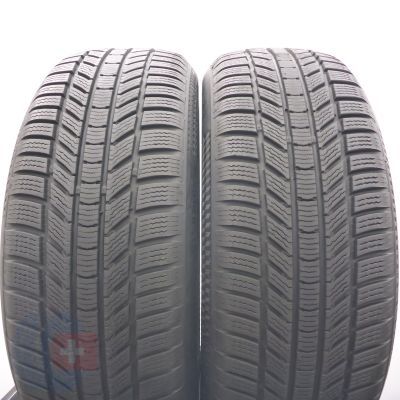 4. Opony 215/55 R18 4x CONTINENTAL 99V XL WinterContact TS870P Zimowe 2023 Jak Nowe 7-7,2mm