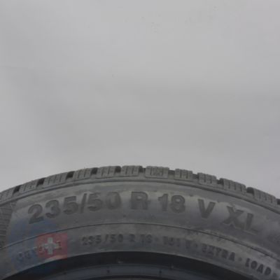 6. Opony 235/50 R18 2x CONTINENTAL 101V XL WinterContact TS 850 P SUV Zimowe 2021 