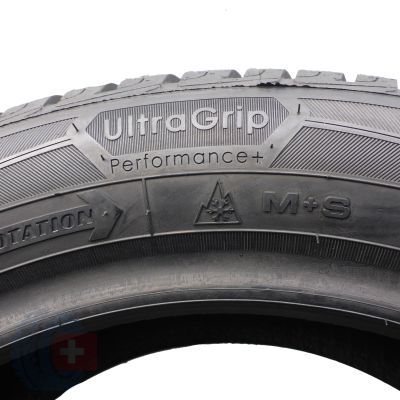 5. Opony 195/55 R15 2x GOODYEAR 85H UltraGrip Performance+ Zimowe 2021 Nieużywane 