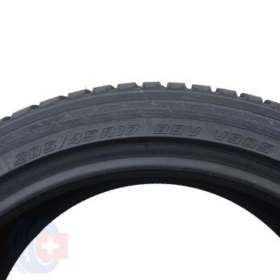 4. 2 x YOKOHAMA 205/45 R17 88V XL BluEarth Winter V905 Zima 2021 Jak Nowe Nieużywane