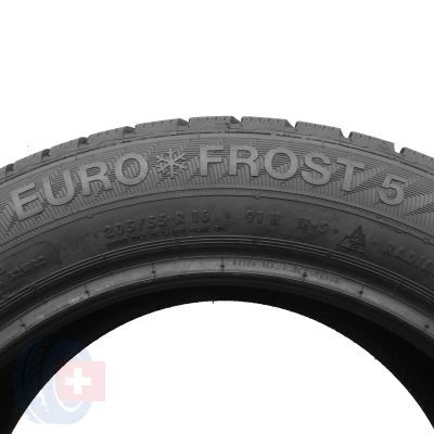 4. 2 x GISLAVED 205/55 R16 91H EuroFrost 5 Zima 2015, 2016 6,5-7,5mm