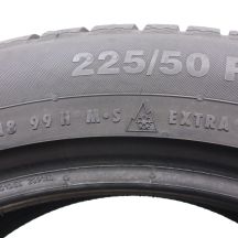 2. 4 x CONTINENTAL 225/50 R18 99H AO ContiWinterContact TS830P Zima 2022 6,8-7,5mm