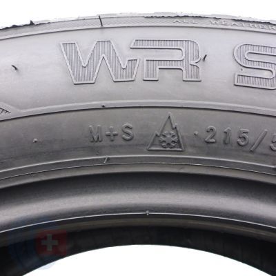 2. 4 x NOKIAN 215/55 R18 99V XL WR SUV 3 Zima 7-7,7mm 2021