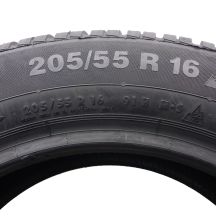 6. 2 x CONTINENTAL 205/55 R16 91H ContiWinterContact TS830 Zima 2010 Nieużywane