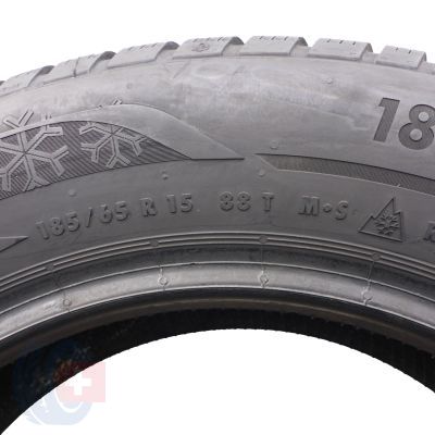 4. 2 x ESA TECAR 185/65 R15 88T SuperGrip PRO Zima 2022 Jak Nowe 8,2mm