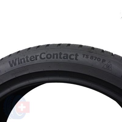 6. 2 x CONTINENTAL 225/45 R18 95V XL WinterContact TS870P Zima 2022 Jak Nowe 7-7,2mm