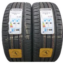 3. Opony 225/55 R16 4x CONTINENTAL 95Y ContiEcoContact 5 letnie 2019 Jak Nowe