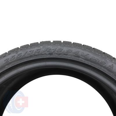 3. 1 x PIRELLI 255/35 R18 94V XL Sottozero Winter 240 Serie II RunFlat Zima 2012 7mm