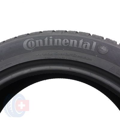 6. Opony 225/50 R18 4x CONTINENTAL 99H XL ContiWinterContact TS830P AO Zimowe 2022 Jak Nowe 7-7,2mm 