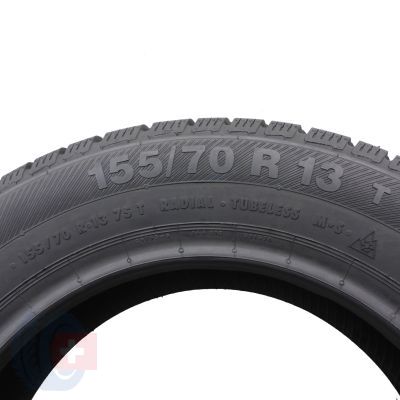 5. 2 x BARUM 155/70 R13 75T Polaris 3 Zima 2017 7.5mm