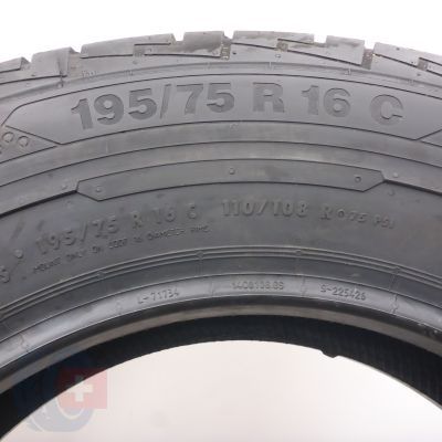 7. Opony 195/75 R16C 4x CONTINENTAL 110/108R ContiVanContact 100 Letnie 2022