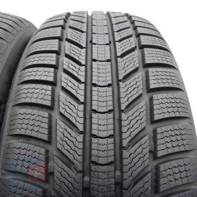 3. Opony 215/55 R18 2x CONTINENTAL 99V XL WinterContact TS 870 P Zimowe 2023 9 i 8,8mm Jak Nowe