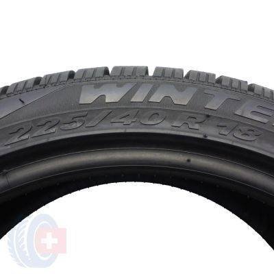 5. 2 x PIRELLI 225/40 R18 92V XL SnowSport 240 Winter N3 Zima 2015 8mm