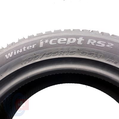 5. Opony 195/55 R15 2x HANKOOK 85H Winter I Cept RS2 Zimowe 2020 Nieużywane 
