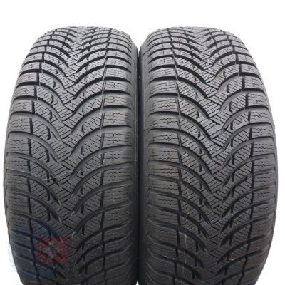 Opony 195/55 R15 2x MICHELIN 85T Alpin A4 Zimowe 2014, 2016 Nieużywane