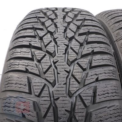 2. Opony 195/60 R16 2x NOKIAN 89H WR D4 Zimowe 2017 Nieużywane 