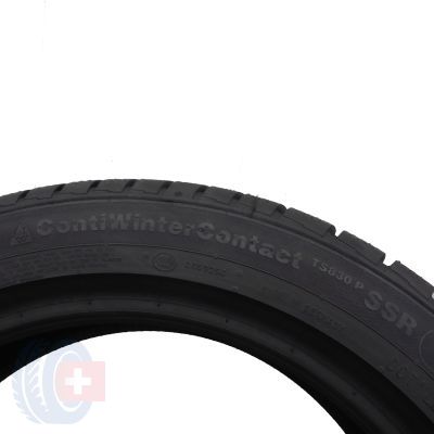 7. Opony 205/50 R17 4x CONTINENTAL 89H ContiWinterContact TS830P BMW RUNFLAT Zimowe 2017 Jak Nowe Nieużywane 