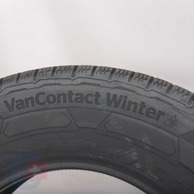 8. Opony 225/75 R16C 4x CONTINENTAL 116/114R VanContact Winter Zimowe 2022 Nieużywane