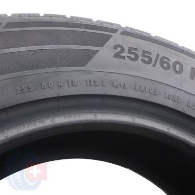 6. 4 x CONTINENTAL 255/60 R18 112T XL ContiCrossContact LX2 Lato M+S 2015 6-6,8mm