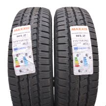 2 x MAXXIS 215/75 R16C 113/111R Vansmart Snow WL2 Zima 2021 Jak Nowe Nieużywane