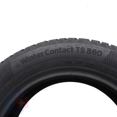 6. Opony 195/60 R15 2x CONTINENTAL 88T WinterContact TS 860 Zimowe 2019 Nieużywane 