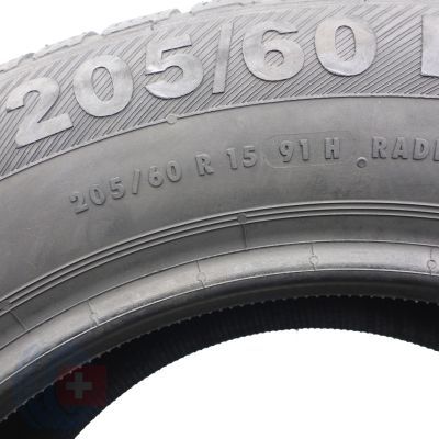 6. Opony 205/60 R15 2x BARUM 91H Polaris 3 Zimowe 2016 Nieużywane 