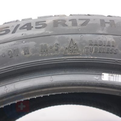 2. Opony 225/45 R17 4x CONTINENTAL 91H RunFlat BMW WinterCinturato Ts860S Zimowe 2022 Nieużywane