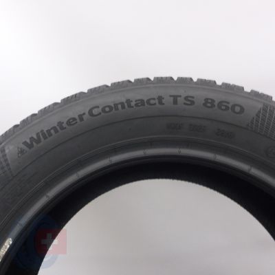 7. Opony 205/55 R16 2x CONTINENTAL 94H XL WinterContact TS860 Zimowe 2018 Jak Nowe 8,2mm