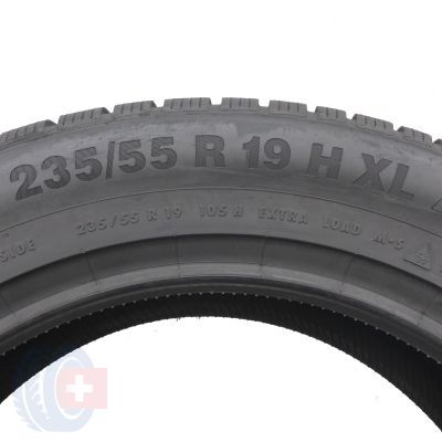 5. 2 x CONTINENTAL 235/55 R19 105H XL WinterContact TS850P Zima 2015 Nieużywane