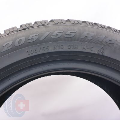 5. Opona 205/55 R16 1x PIRELLI 91H Winter 2 Cinturato Zimowa 2023 7,8mm Jak Nowa