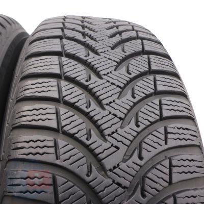 4. Opony 185/65 R15 2x MICHELIN 88T Alpin A4 Zimowe 2018 Jak Nowe 7,2-8,2mm