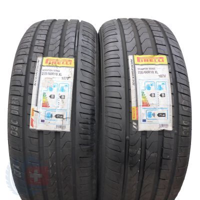 2 x PIRELLI 235/60 R18 107V XL Scorpion Verde Lato 2019/20 Jak Nowe