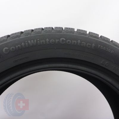 8. Opony 225/50 R18 4x CONTINENTAL 99H XL ContiWinterContact TS 830 P A0 Zimowe 2022 6,8-7,4mm